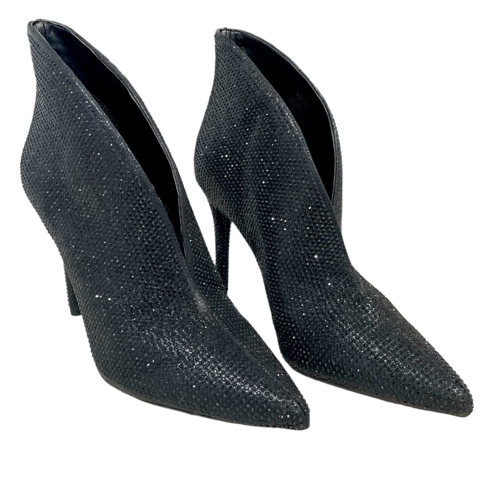 Jessica Simpson Women’s Booties Crystals Lasnia Size 8M Black Brand New …